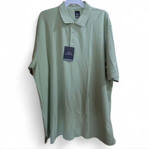 Page & Tuttle Men's Polo Shirt XXL Light Green M-009